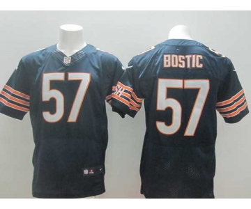 nike nfl jerseys chicago bears #57 bostic blue[Elite][bostic]