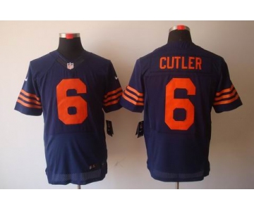 nike nfl jerseys chicago bears #6 cutler blue[Elite orange number]