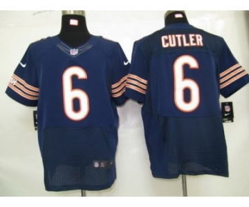 nike nfl jerseys chicago bears #6 cutler blue[elite]