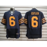 nike nfl jerseys chicago bears #6 cutler dk.blue[Elite]