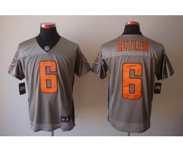 nike nfl jerseys chicago bears #6 cutler grey[Elite shadow]