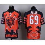 nike nfl jerseys chicago bears #69 allen[Elite Style Noble Fashion]