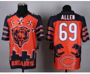 nike nfl jerseys chicago bears #69 allen[Elite Style Noble Fashion]