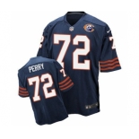 nike nfl jerseys chicago bears #72 William Perry Throwback blue[Elite]