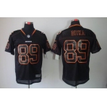 nike nfl jerseys chicago bears #89 mike ditka black[Elite lights out]