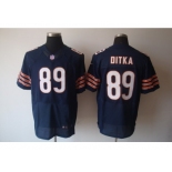 nike nfl jerseys chicago bears #89 mike ditka blue[elite]