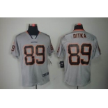 nike nfl jerseys chicago bears #89 mike ditka grey[Elite lights out]