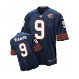 nike nfl jerseys chicago bears #9 Jim Mcmahon Throwback blue[Elite][Mcmahon]