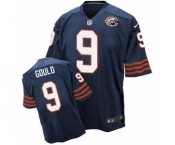 nike nfl jerseys chicago bears #9 Robbie Gould Throwback blue[Elite][Gould]