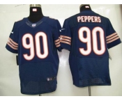 nike nfl jerseys chicago bears #90 peppers blue[elite]