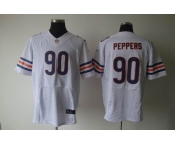 nike nfl jerseys chicago bears #90 peppers white[elite]