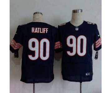 nike nfl jerseys chicago bears #90 ratliff blue[Elite][ratliff]