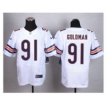 nike nfl jerseys chicago bears #91 eddie goldman white[Elite]