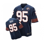 nike nfl jerseys chicago bears #95 Richard Dent Throwback blue[Elite]