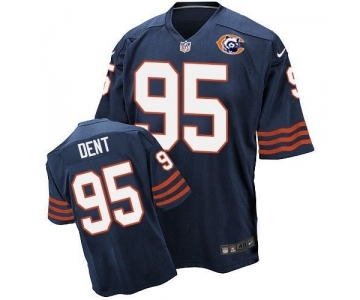 nike nfl jerseys chicago bears #95 Richard Dent Throwback blue[Elite]