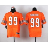 nike nfl jerseys chicago bears #99 houston orange[Elite][houston]