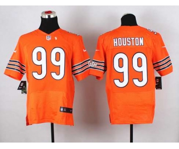 nike nfl jerseys chicago bears #99 houston orange[Elite][houston]