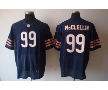 nike nfl jerseys chicago bears #99 mcclellin blue[elite]