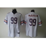 nike nfl jerseys chicago bears #99 mcclellin white[elite]