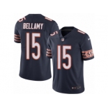 Men Nike Chicago Bears #15 Josh Bellamy Navy Blue Team Color Vapor Untouchable Limited Player NFL Jersey