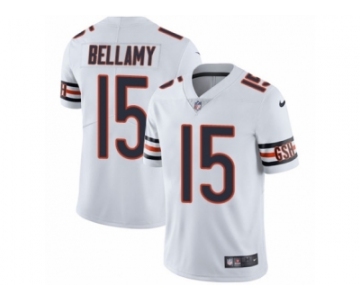 Men Nike Chicago Bears #15 Josh Bellamy White Vapor Untouchable Limited Player NFL Jersey