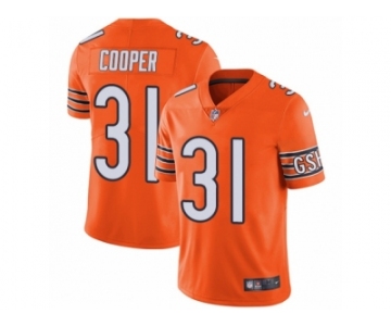 Men Nike Chicago Bears #31 Marcus Cooper Limited Orange Rush Vapor Untouchable NFL Jersey