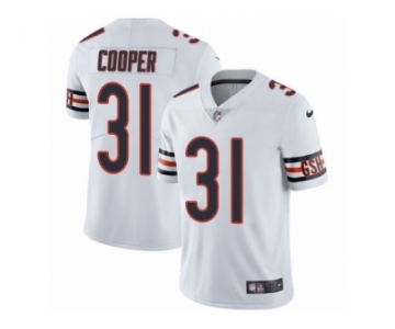 Men Nike Chicago Bears #31 Marcus Cooper White Vapor Untouchable Limited Player NFL Jersey