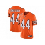 Men Nike Chicago Bears #44 Nick Kwiatkoski Limited Orange Rush Vapor Untouchable NFL Jersey