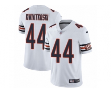 Men Nike Chicago Bears #44 Nick Kwiatkoski White Vapor Untouchable Limited Player NFL Jersey