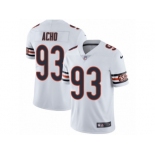 Men Nike Chicago Bears #93 Sam Acho White Vapor Untouchable Limited Player NFL Jersey