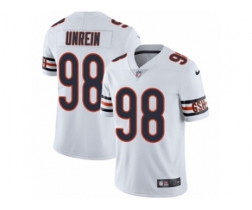 Men Nike Chicago Bears #98 Mitch Unrein White Vapor Untouchable Limited Player NFL Jersey