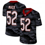 Men Nike Men's Chicago Bears #52 Mack 2020 Nike Camo Salute to Service Limited