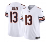 Men's Chicago Bears #13 Keenan Allen White 2023 F.U.S.E. Vapor Football Stitched Jersey