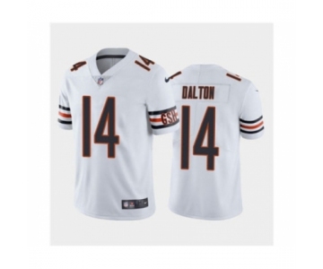 Men's Chicago Bears #14 Andy Dalton White Vapor Untouchable Limited Jersey