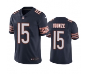 Men's Chicago Bears #15 Rome Odunze Navy 2024 Draft Vapor Football Stitched Jersey