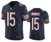 Men's Chicago Bears #15 Rome Odunze Navy 2024 Draft Vapor Stitched Football Jersey