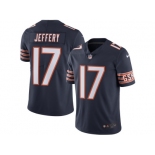 Men's Chicago Bears #17 Alshon Jeffery Nike Navy Color Rush Limited Jersey