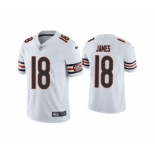 Men's Chicago Bears #18 Jesse James White Vapor untouchable Limited Stitched Football Jersey