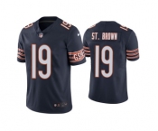 Men's Chicago Bears #19 Equanimeous St. Brown Navy Vapor untouchable Limited Stitched Jersey