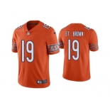 Men's Chicago Bears #19 Equanimeous St. Brown Orange Vapor untouchable Limited Stitched Jersey