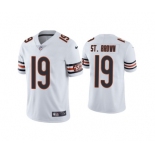 Men's Chicago Bears #19 Equanimeous St. Brown White Vapor untouchable Limited Stitched Jersey