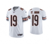 Men's Chicago Bears #19 Equanimeous St. Brown White Vapor untouchable Limited Stitched Jersey