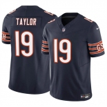 Men's Chicago Bears #19 Tory Taylor Navy 2023 F.U.S.E. Vapor Football Stitched Jersey