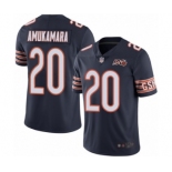 Men's Chicago Bears #20 Prince Amukamara Navy Blue Team Color 100th Season Limited Football Jersey