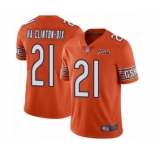 Men's Chicago Bears #21 Ha Clinton-Dix Orange Alternate 100th Season Limited Football Jersey