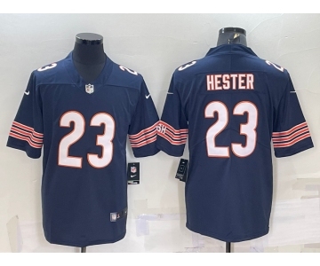 Men's Chicago Bears #23 Devin Hester Navy Blue 2021 Vapor Untouchable Stitched NFL Nike Limited Jersey