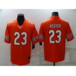 Men's Chicago Bears #23 Devin Hester Orange Vapor Limited 2020 NFL Draft Jersey