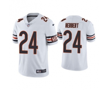 Men's Chicago Bears #24 Khalil Herbert White Vapor Untouchable Limited Stitched Football Jersey