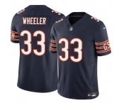 Men's Chicago Bears #33 Ian Wheeler Navy 2023 F.U.S.E. Vapor Football Stitched Jersey