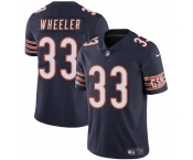 Men's Chicago Bears #33 Ian Wheeler Navy Vapor Football Stitched Jersey